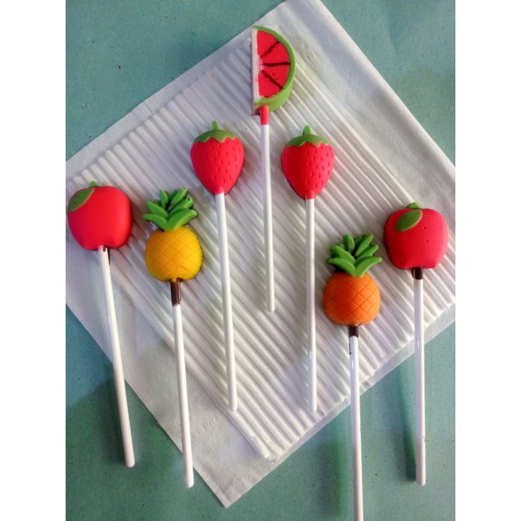 

Coklat Lolipop Karakter Buah cute