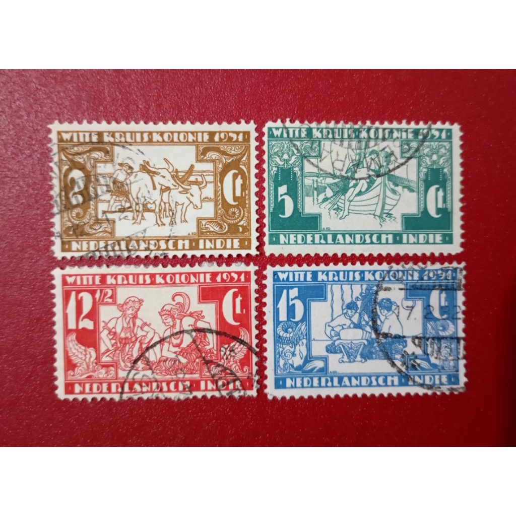 

PRANGKO NED INDIE SERI PALANG PUTIH 1931