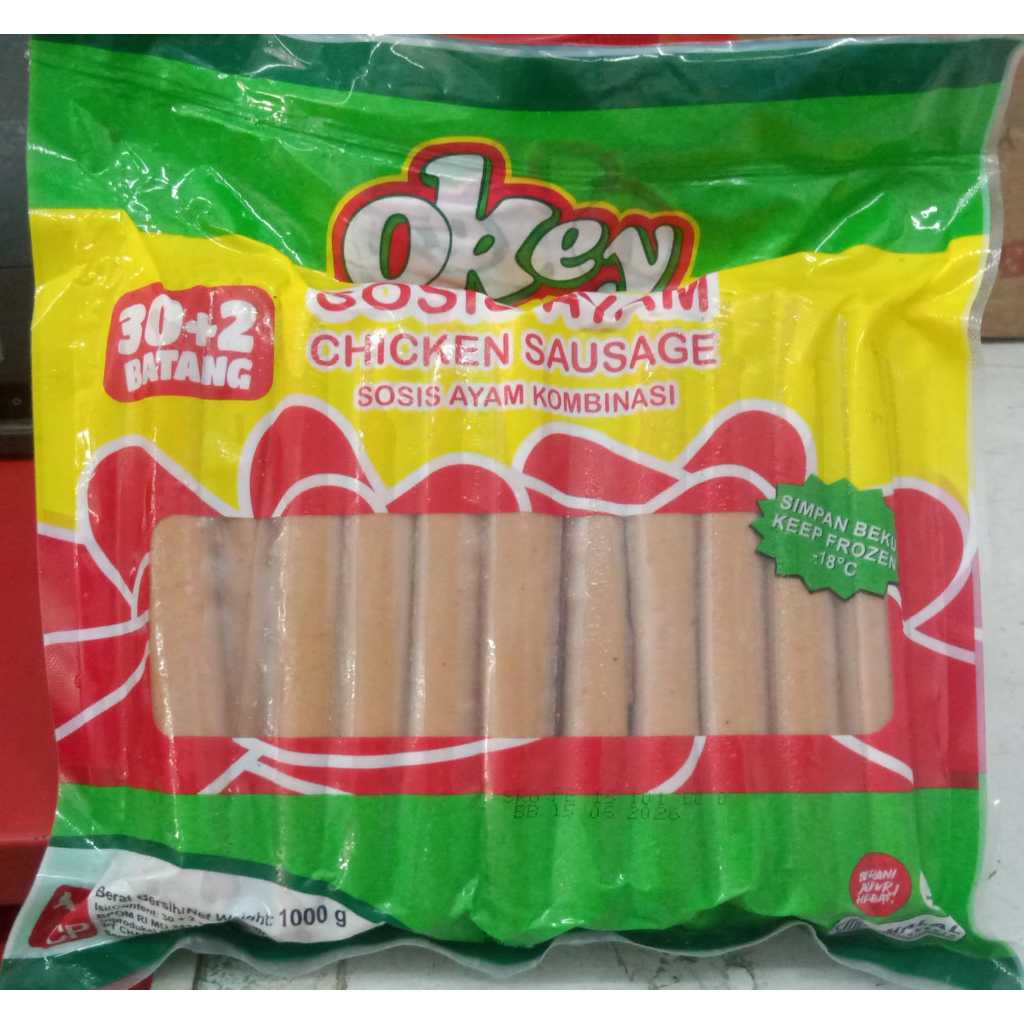 

Okey Sosis Ayam Kombinasi 1 KG