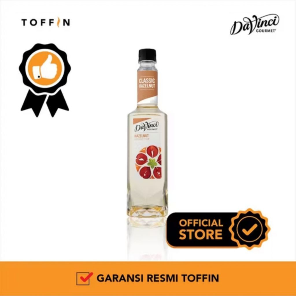 

DAVINCI SYRUP HAZELNUT - Sirup Rasa Hazelnut 750ml