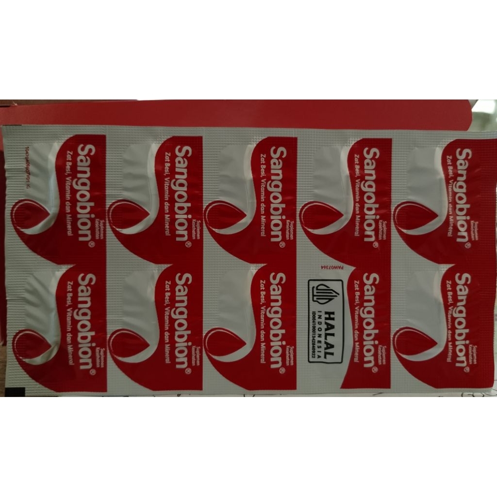 sangobion zat besi vitamin dan mineral