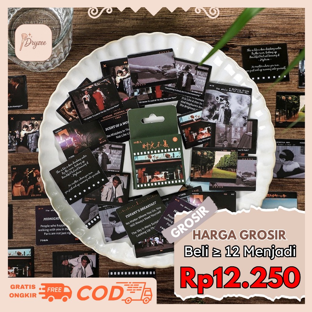 

Deco Sticker Aesthetic Sticker Box Mini Instant Eye Ten Thousand Years Sticker 46pcs - SP14