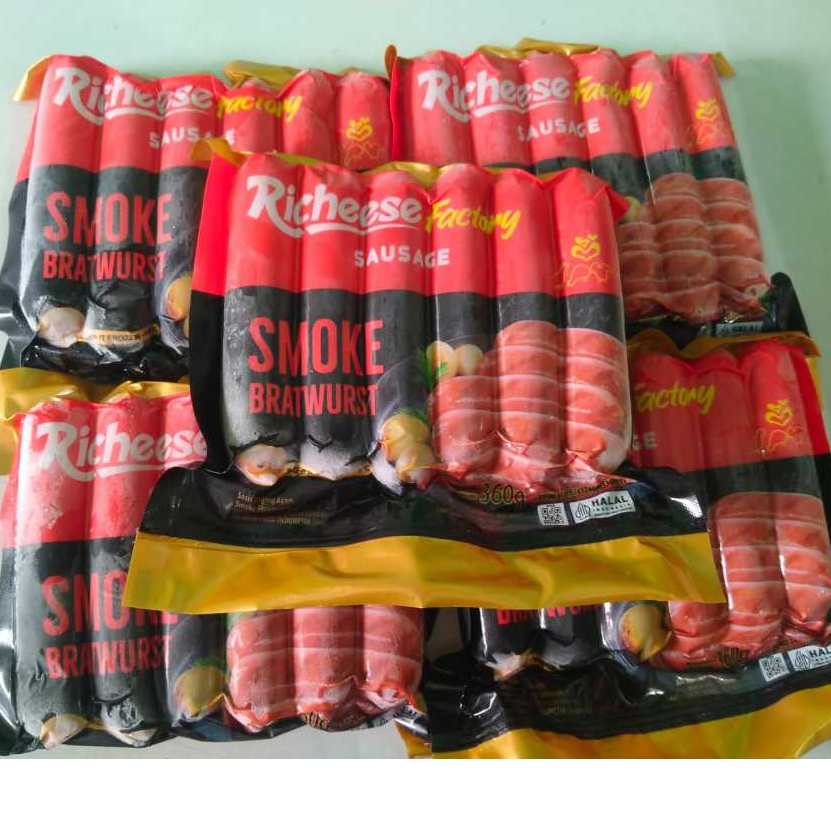 

Richeese Sosis Bratwurst 360gr