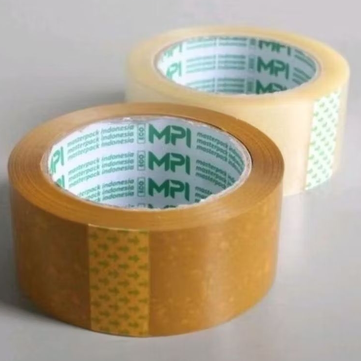 

Solatip / Lakban / Isolasi 45mm x 100yard Bening Cokelat