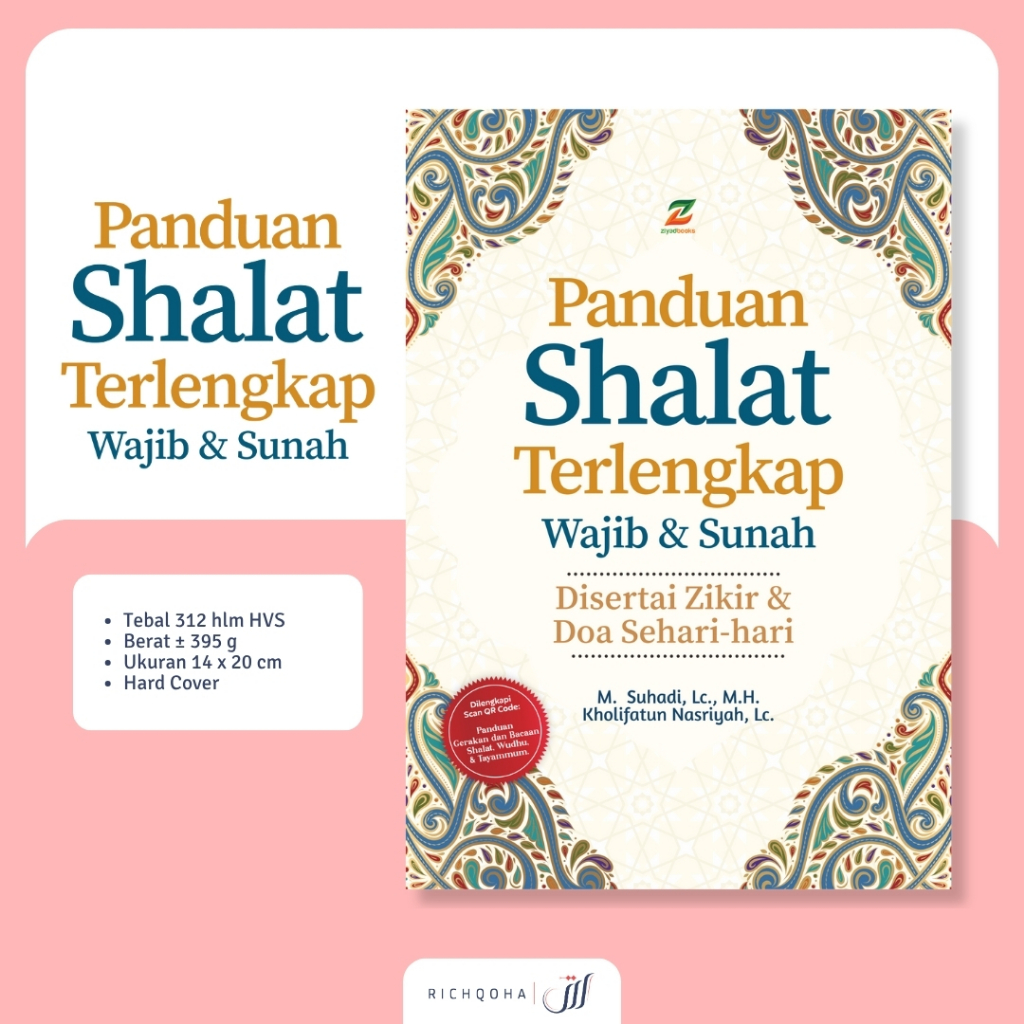 Buku Tuntunan Sholat Lengkap & Doa Harian Panduan Praktis Bacaan Sholat Lengkap Ziyadbooks Official