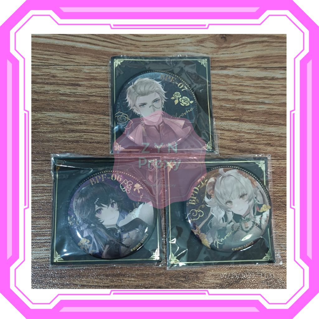 READY STOCK PUNISHING GRAY RAVEN PGR [Happy Zoo] The Punishing Force Badge