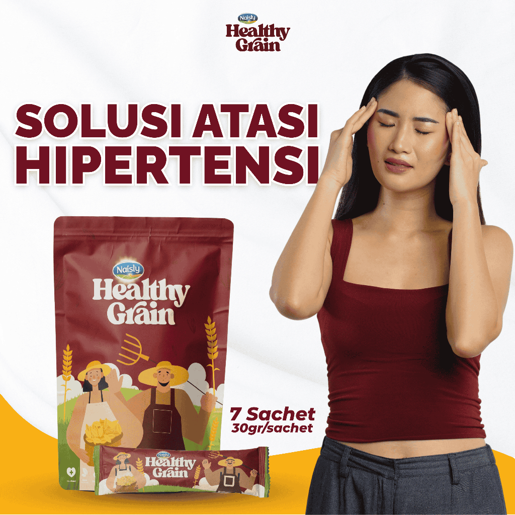 

Multigrain Sehat Healthy Grain Jaga Tekanan Darah, Hipertensi & Kesehatan Jantung