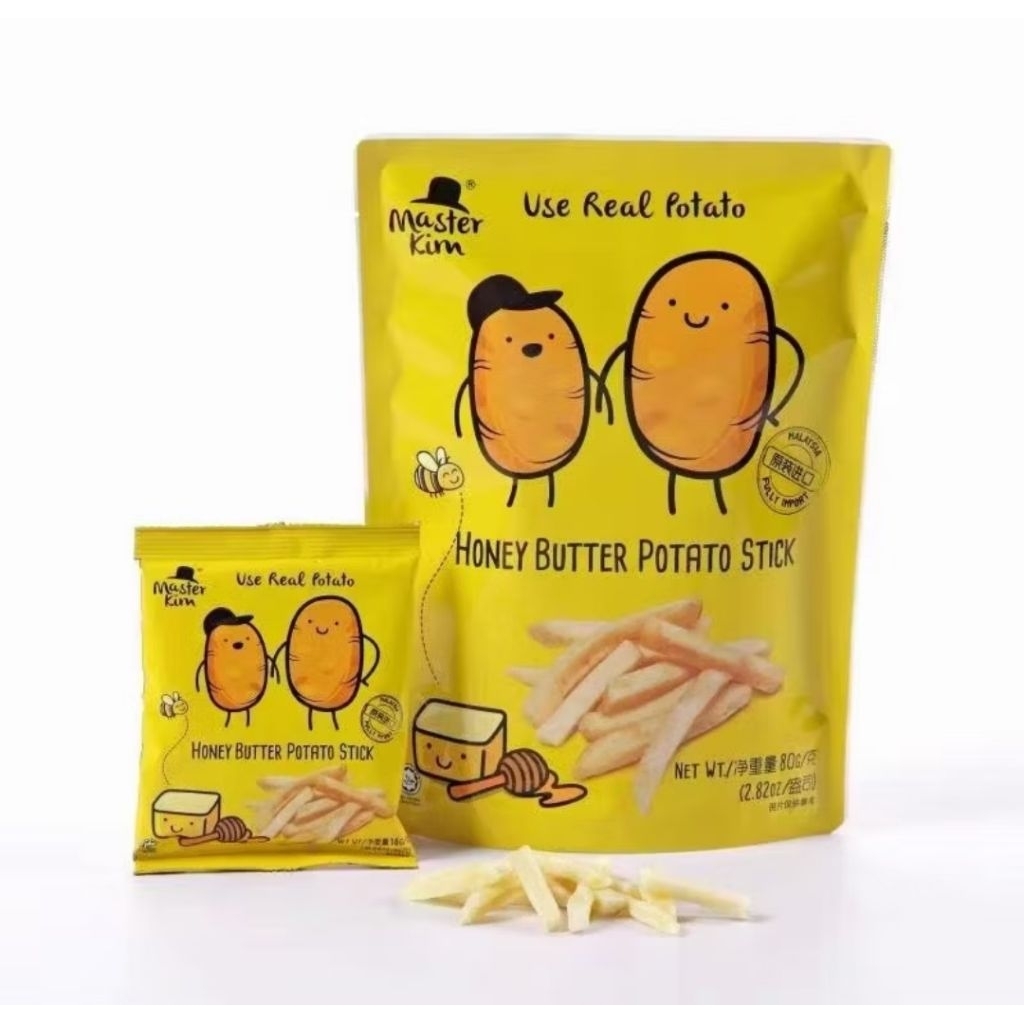 

Snack Keripik Kentang Master Kim Rasa Honey Butter