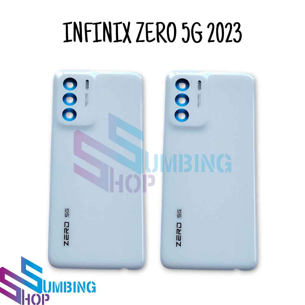 Backdoor Infinix Zero 5G 2023 Back Cover Casing Tutup Belakang Ori
