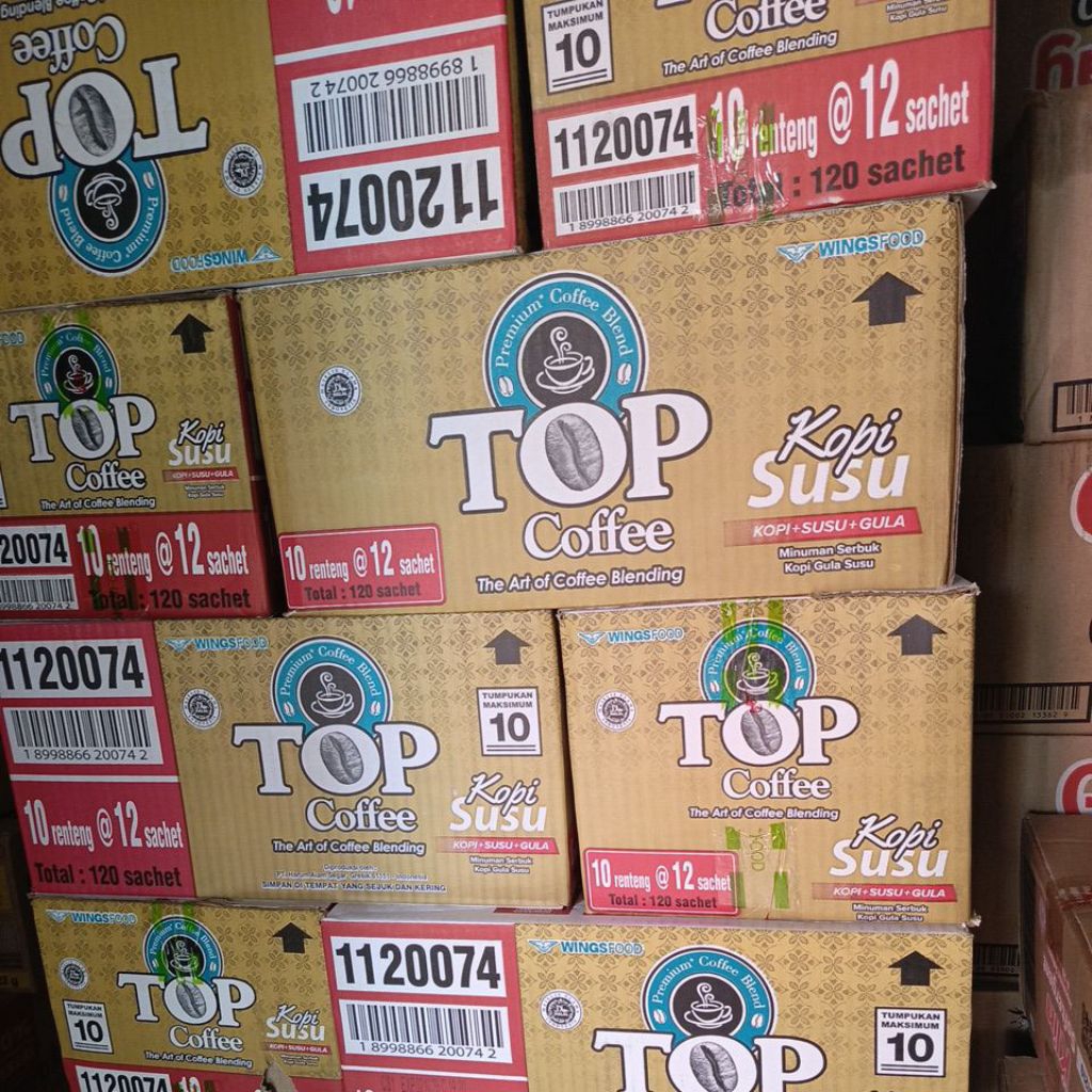 

Top Coffee Susu 1 karton