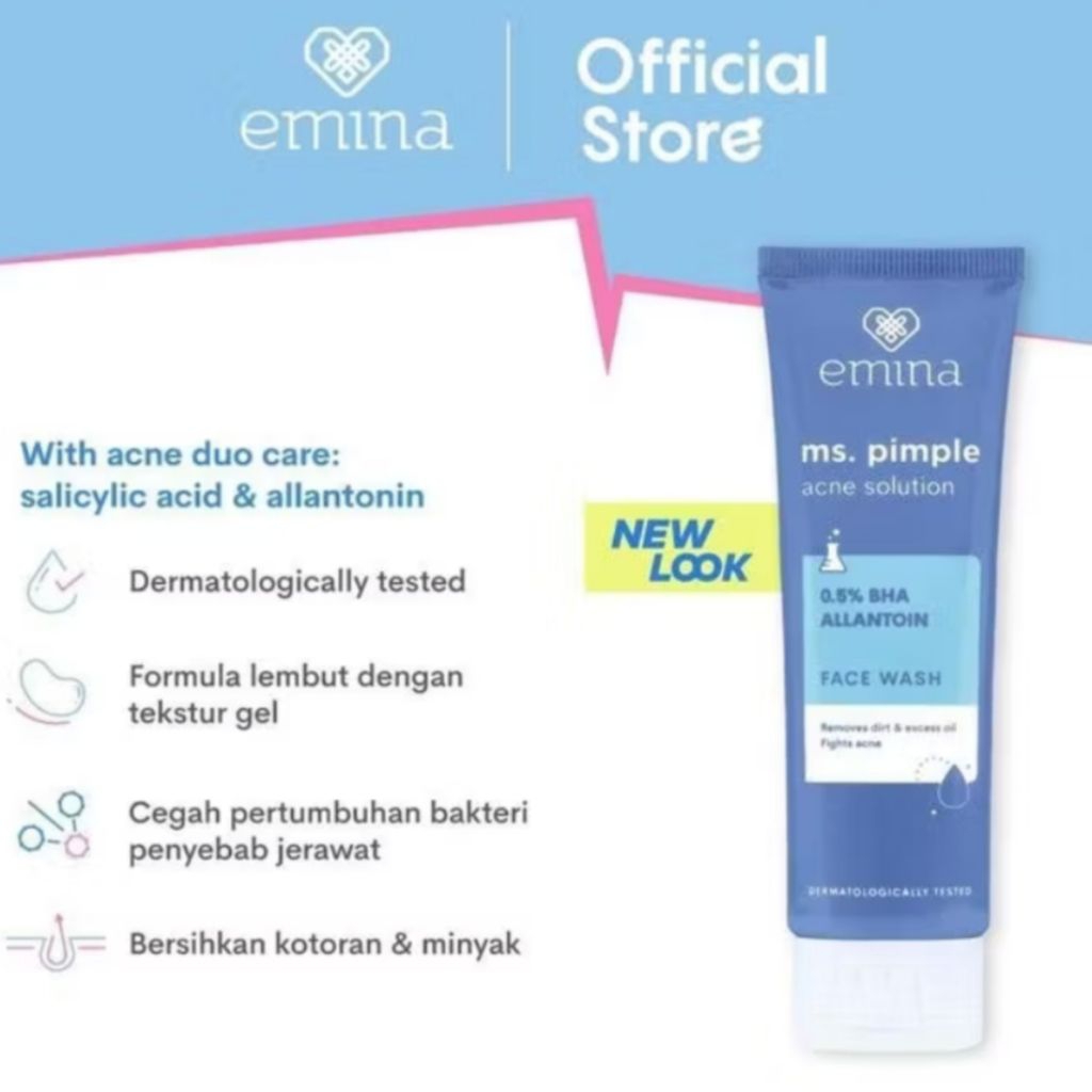Emina Ms.Pimple Acne Solution Face Wash