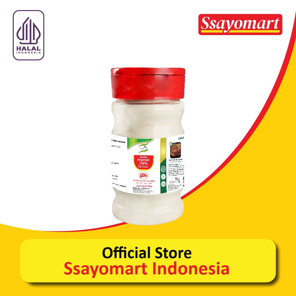 

Pengempuk Daging Bubuk / Meat Tenderizer 100g Halal