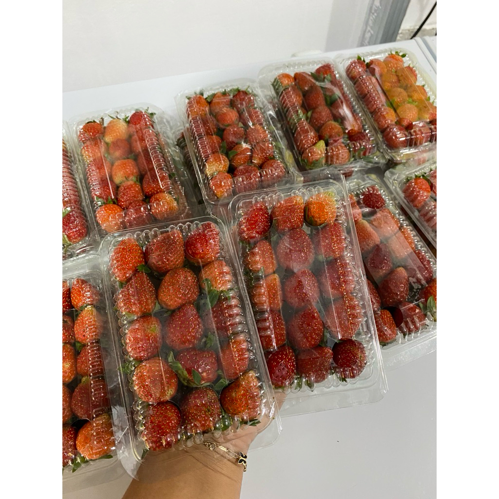 

Strawberry lokal bandung 120g x 2 mika