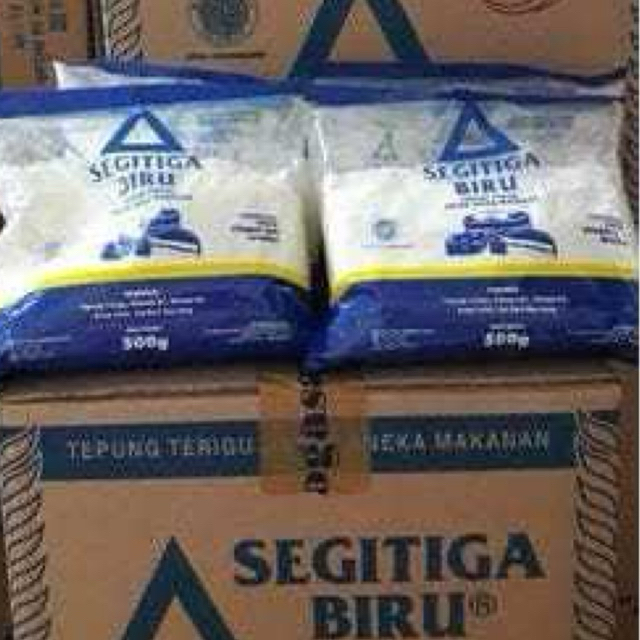 

Tepung Terigu segitiga biru 500gr