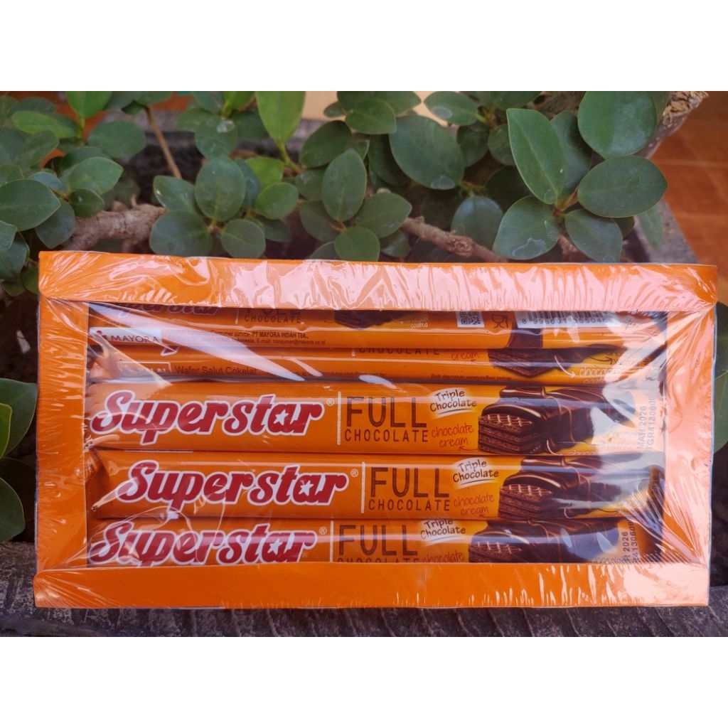 

SUPERSTAR WAFER COKLAT 1BOX ISI 21BUNGKUS