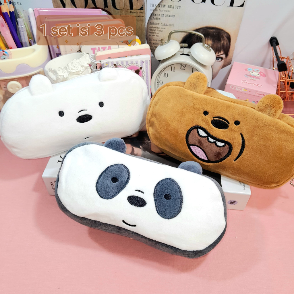 

KOTAK PENSIL BEAR BERUANG READY 3 VARIANT LENGKAP KUALITAS TERBAIK TEMPAT PENSIL LUCU BAHAN KAIN BLUDRU LEMBUT BISA GROSIR DAN COD