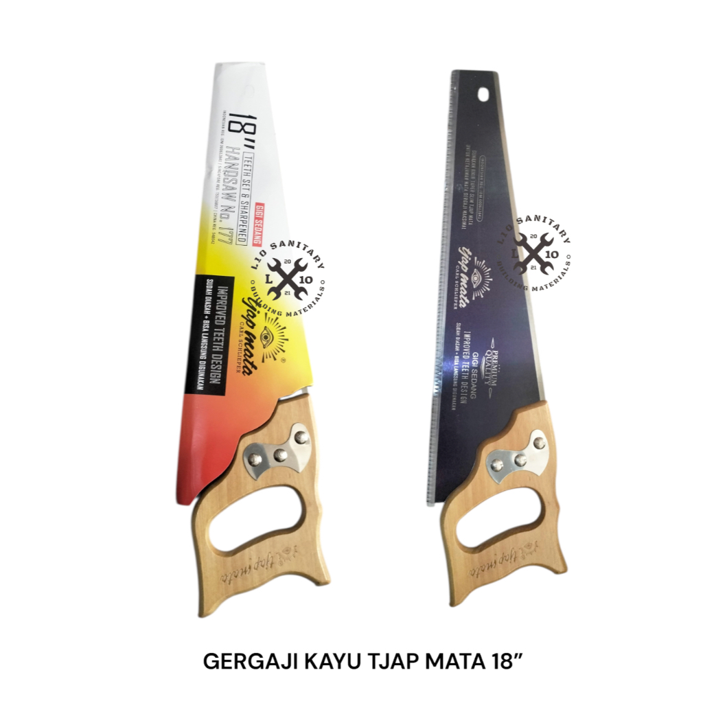 Gergaji Kayu TJAP MATA 18" / Gergaji TEBAL BAGUS ORIGINAL CAP MATA 18" INCH