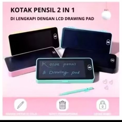 

Tepak Pensil anak model hape