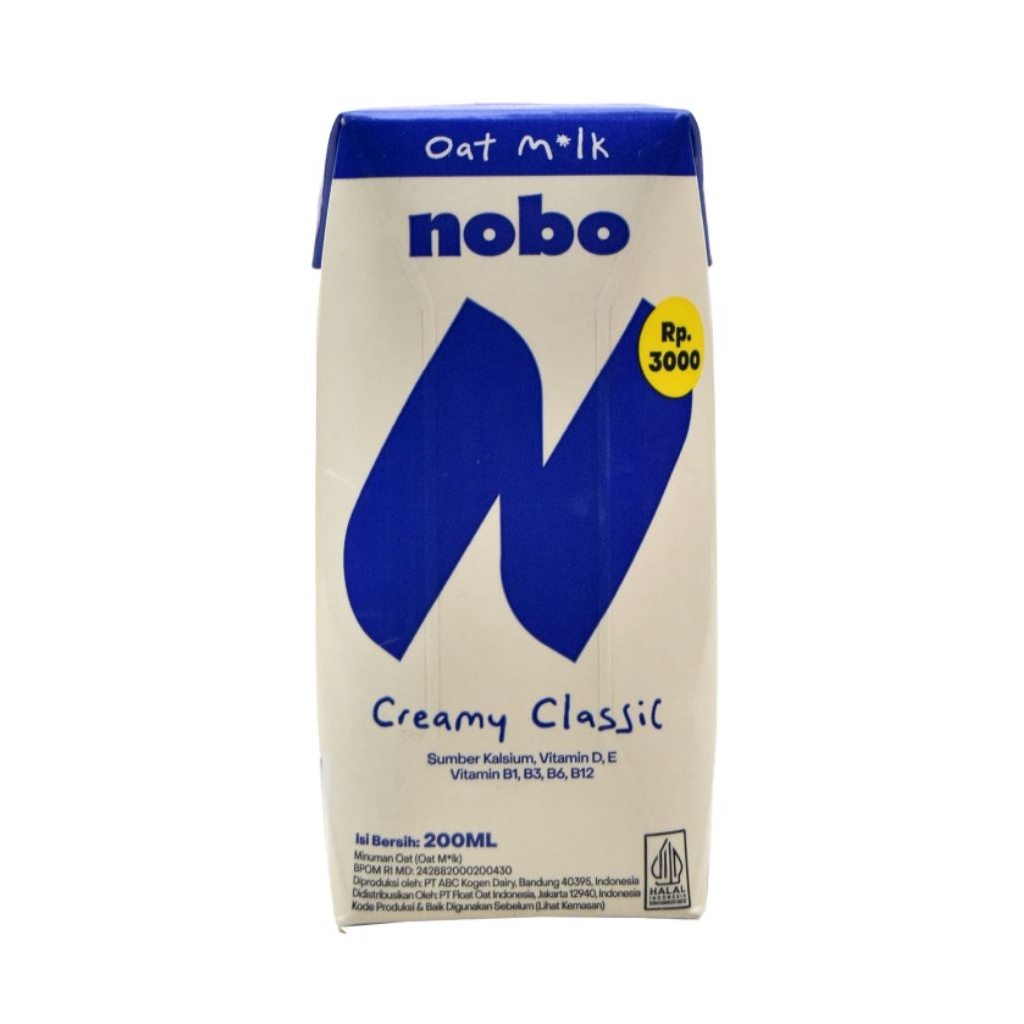 

nobo susu oat milk kemasan 200ml