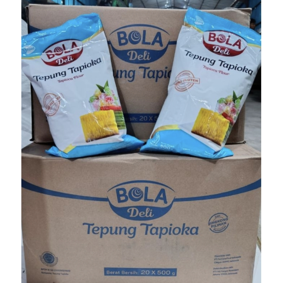 

Aneka Tepung Bola Deli 20pcs x 500gram - 1 Dus