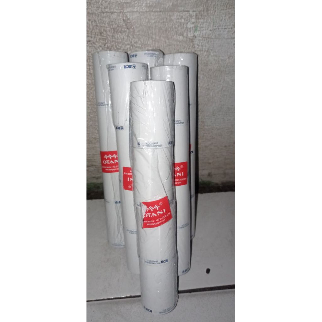 

kertas thermal roll struk 58mm ( merk BCA) kualitas bagus dan terpercaya