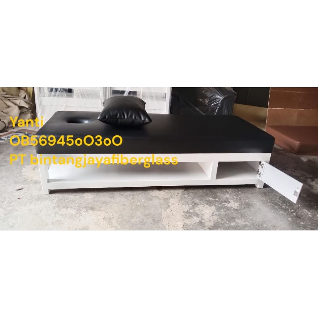 ranjang spa bahan kayu jati, Peroduksi langsung bed spa