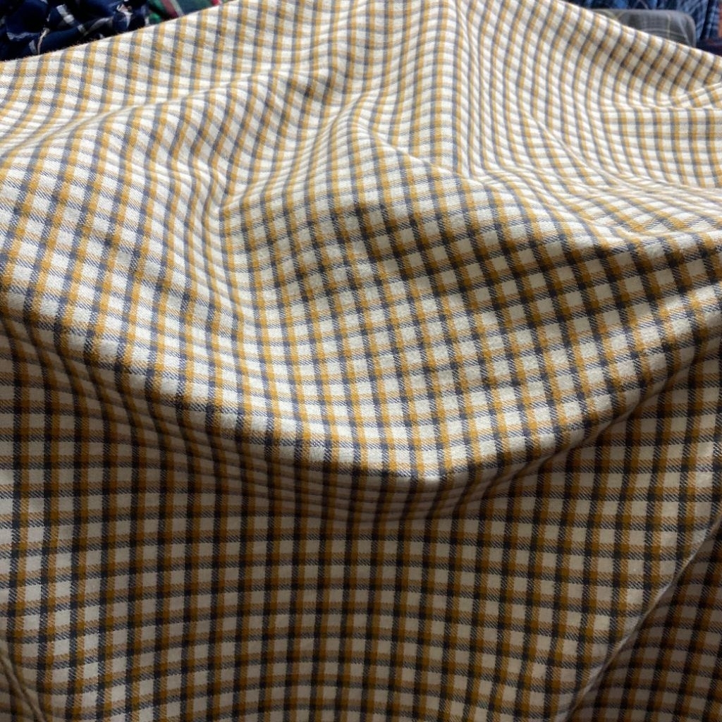 kain katun flanel UNIQLO kain katun flanel Kotak-kotak meteran harga per 0,5 meter