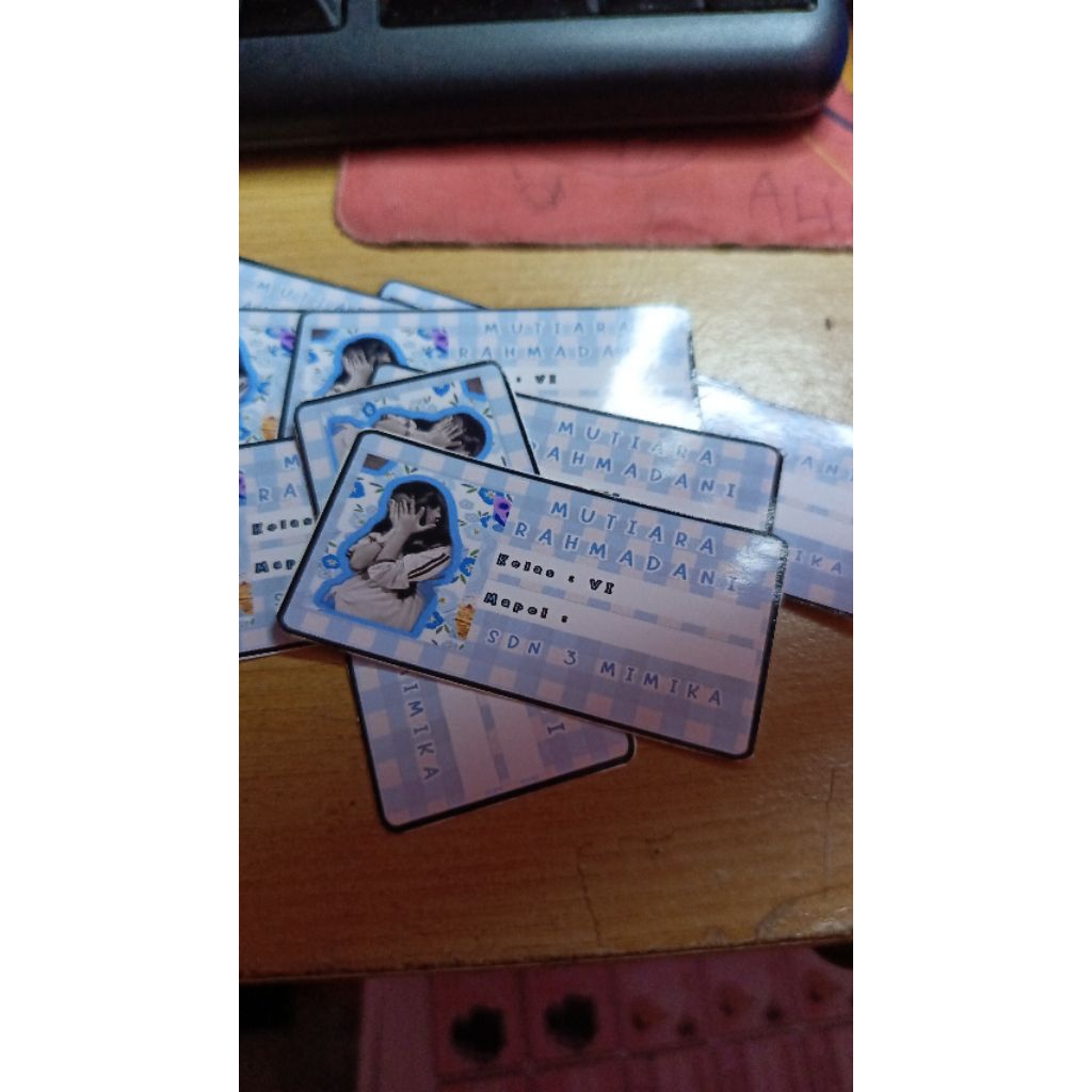 

Name label buku tulis anak kastem, harga untuk 10 name label