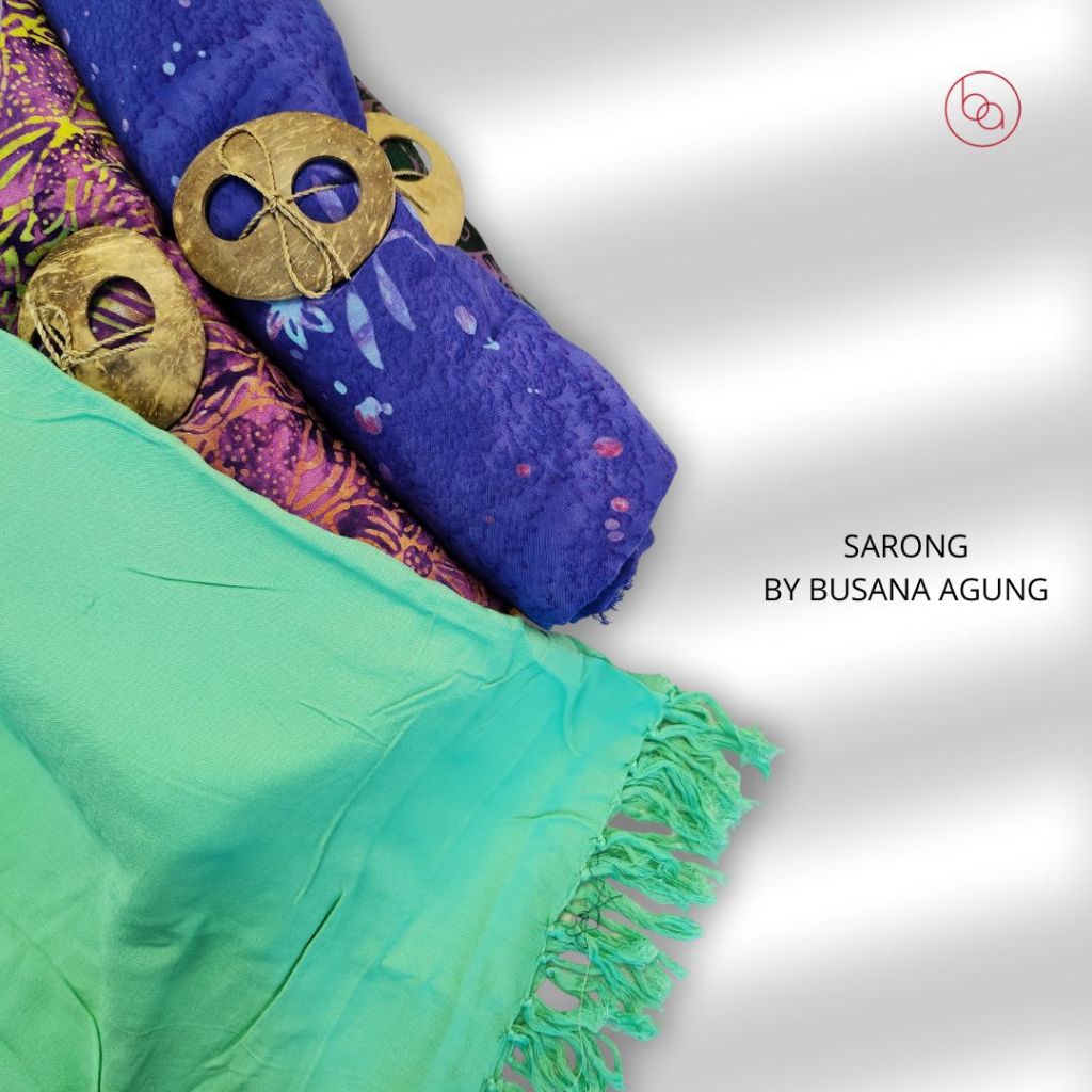 Kain Pantai, Sarong Bali Polos