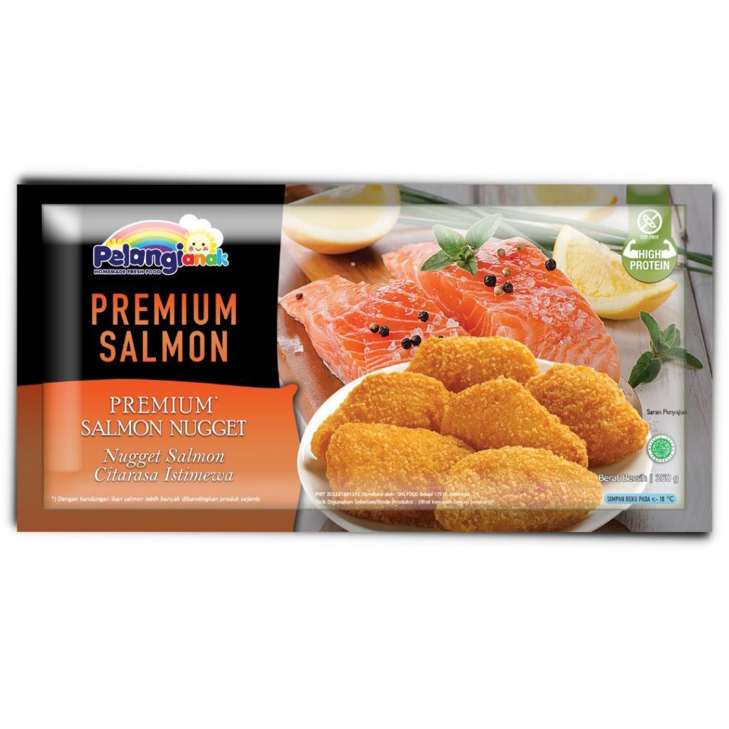 

Pelangi - Nugget Salmon Premium Msg Free (GLUTEN)