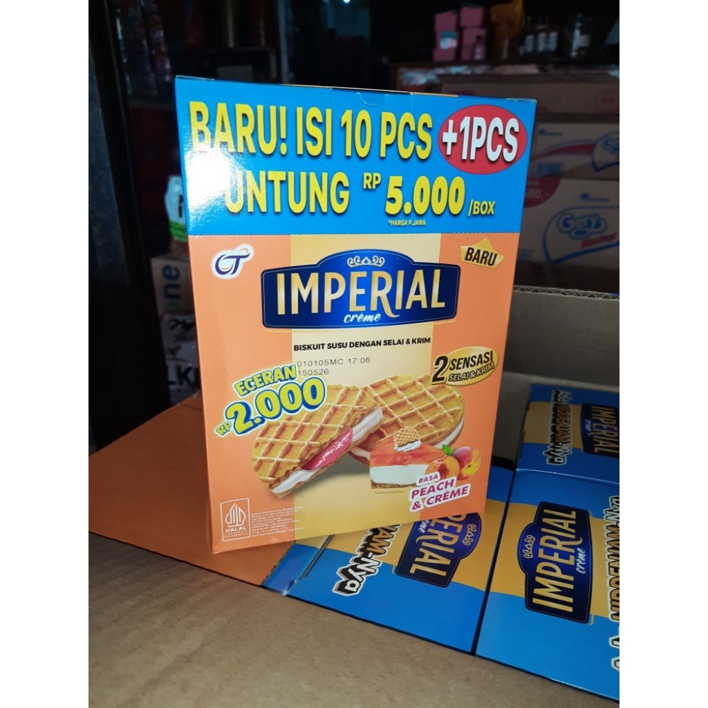 

Biskuit IMPERIAL isi 10 Blueberry Cookies 27g