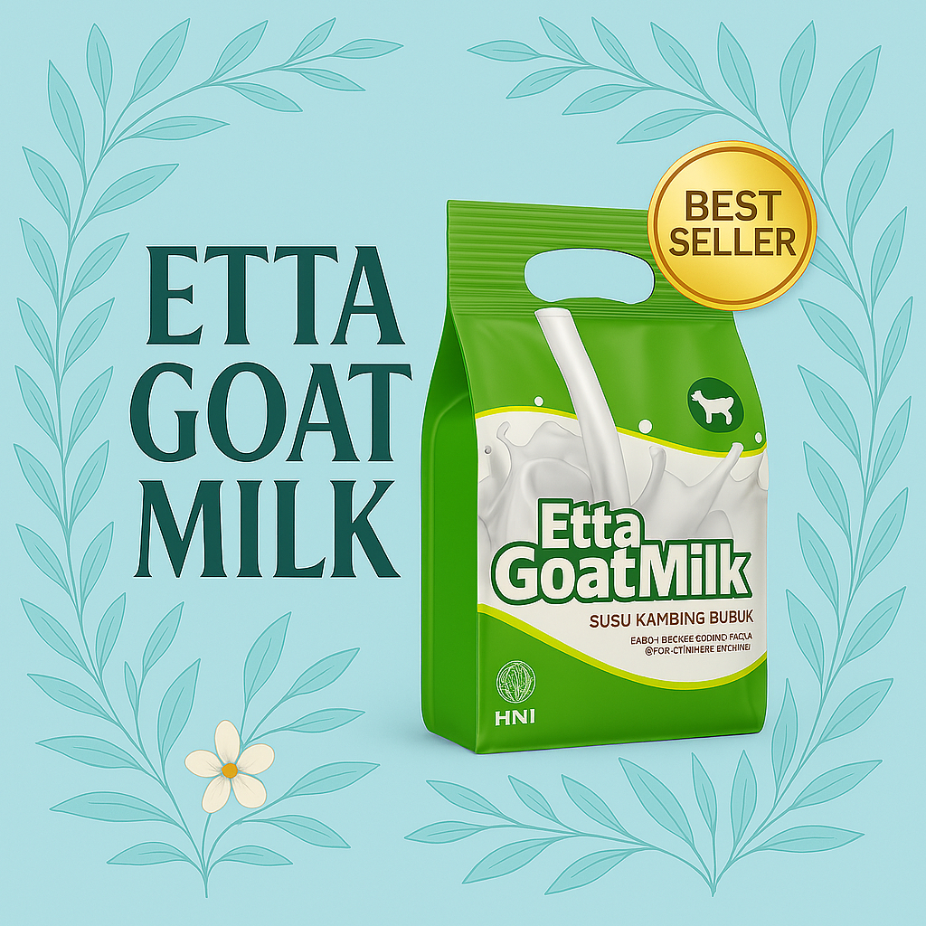 

Etta Goatmilk Bubuk Etawa 200g Nutrisi Sehat, Cegah Osteoporosis dan Imun