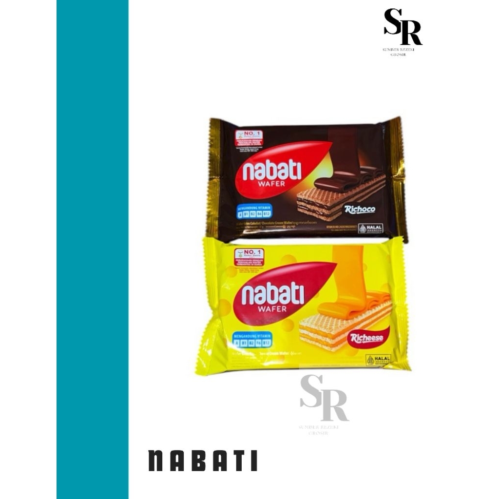 

NABATI WAFER KEJU DAN COKELAT