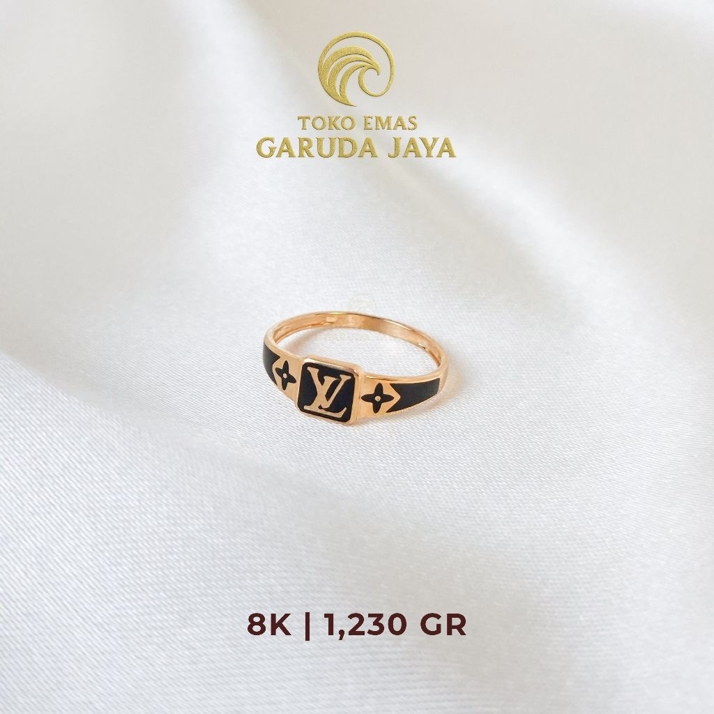 CINCIN LV ENAMEL 8K | CINCIN EMAS 8K | CINCIN 1 GR