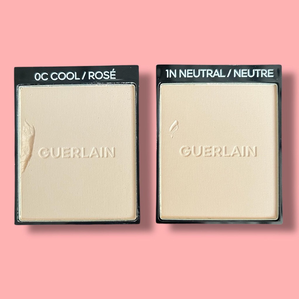 Guerlain Parure Gold Skin Control Compact (Bedak Padat) Refill Tester Full Size Case Mika - Diefect 