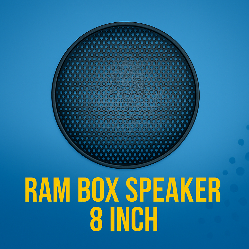 RAM GRILL SPEAKER 8 INCH – COVER BULAT PELINDUNG SPEAKER ( 2 Pcs )