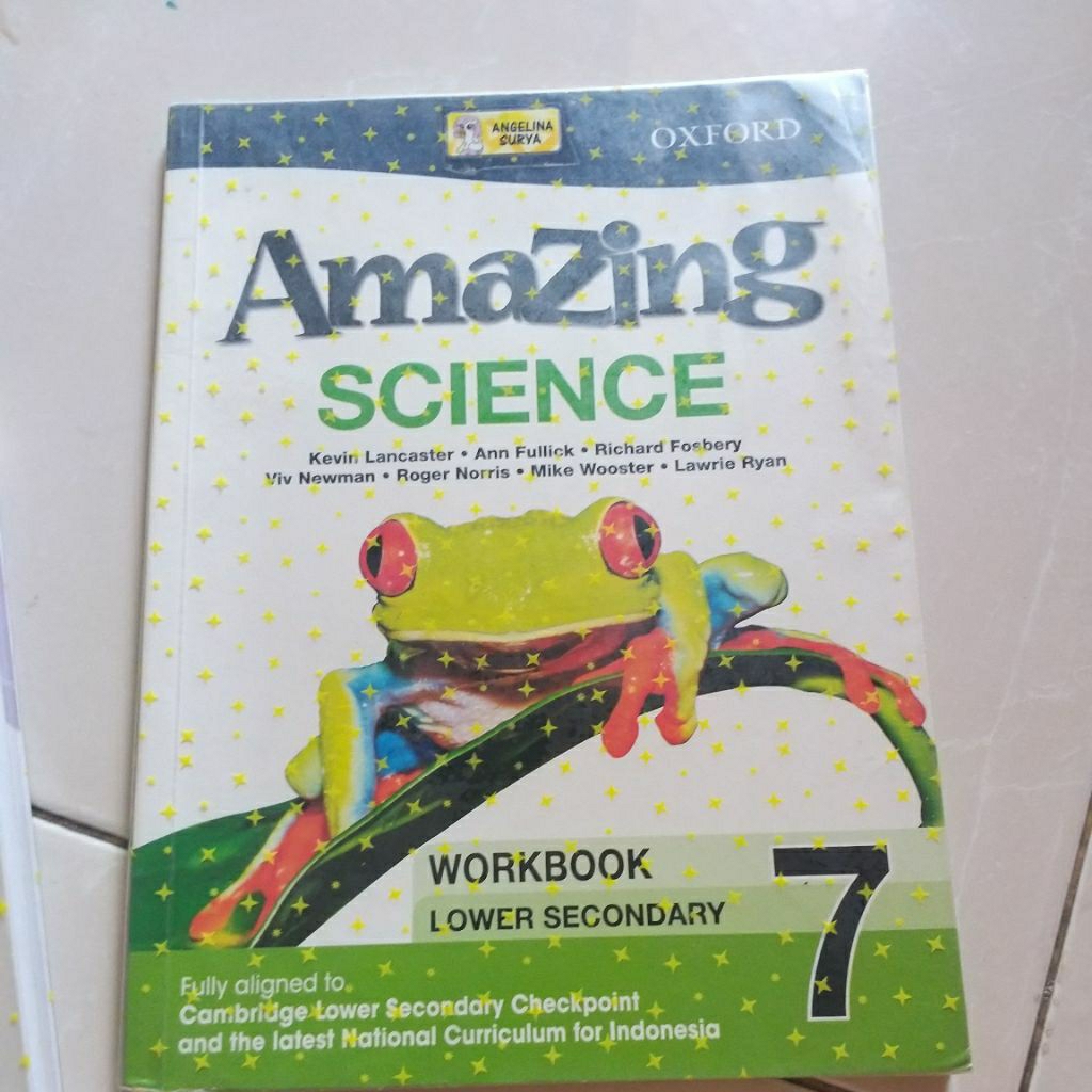 buku amazing science 7 workbook