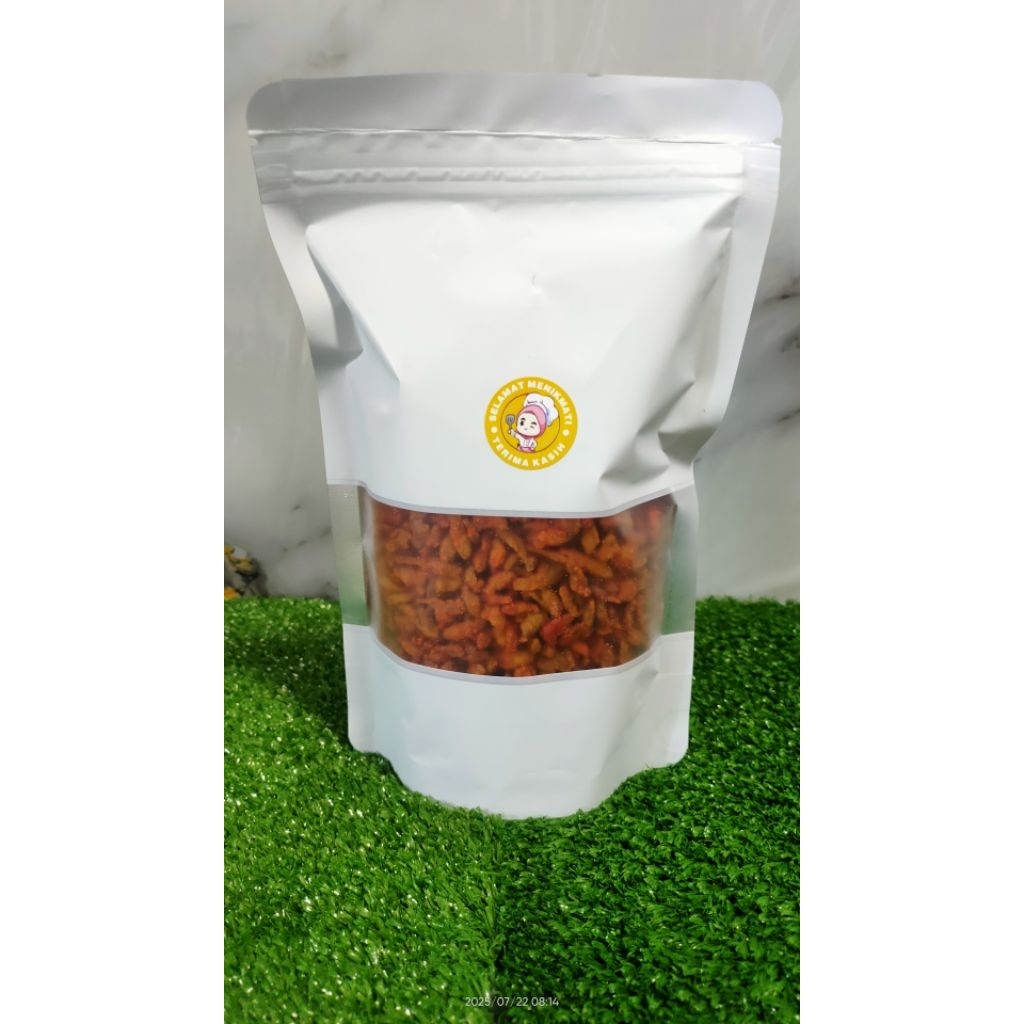 

Ikan Punteng/Belondok Cryspi (PEDAS MANIS) - 250 gram/pack