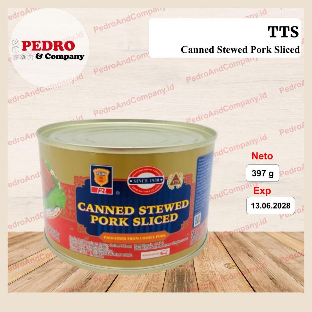 

B2 Canned Stewed Pork Sliced 397 gram daging kaleng babi