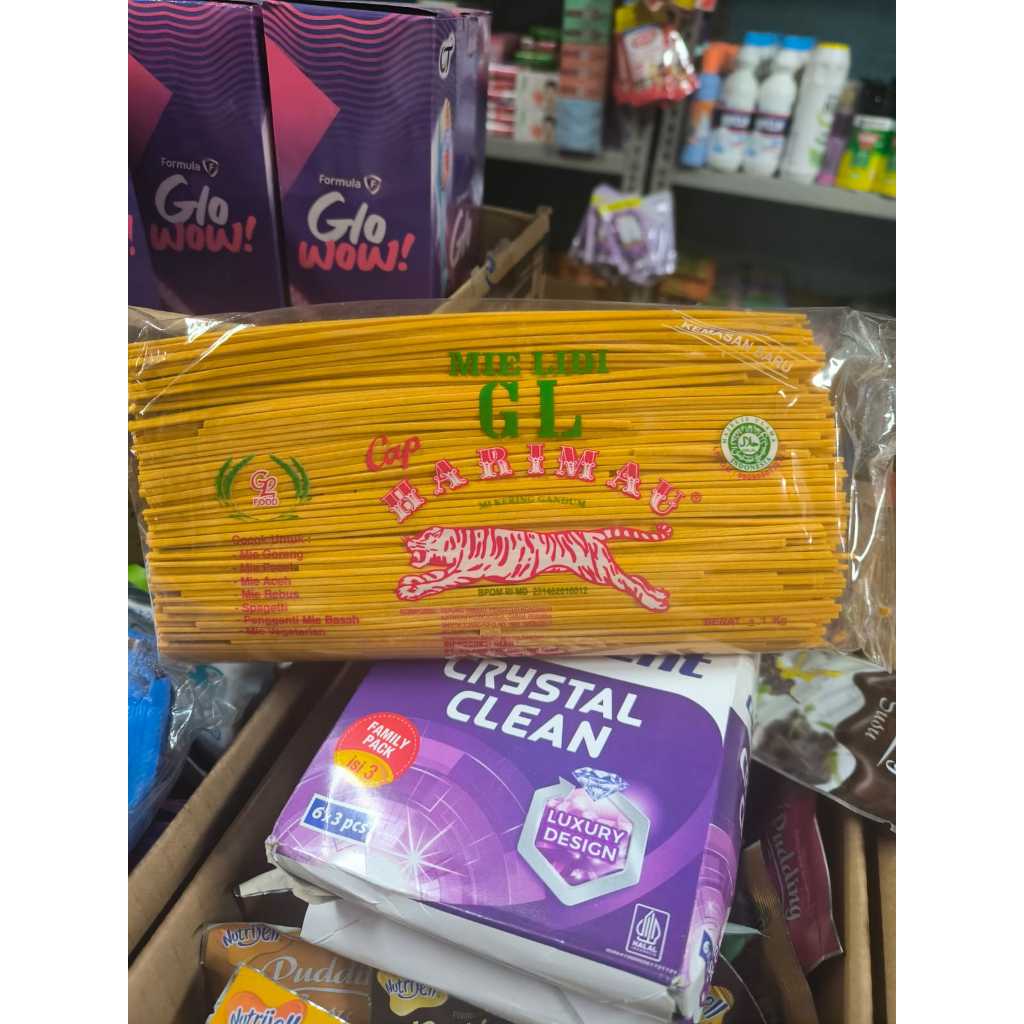 

Mie lidi / Mie Gomak GL Cap Harimau 1KG