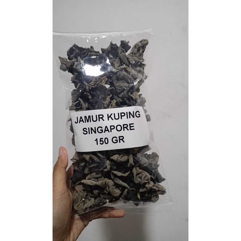 

JAMUR KUPING HITAM KEMASAN 150GR