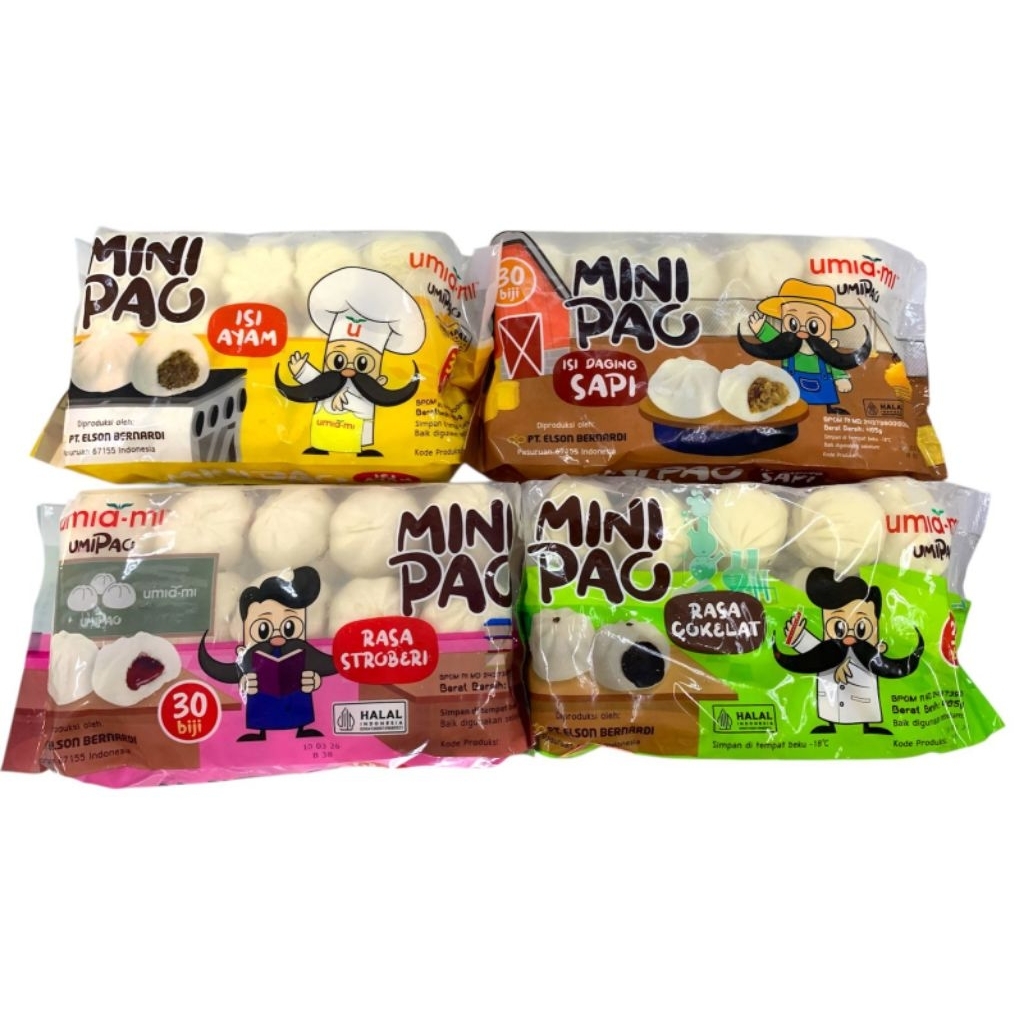 

UMIA-MI MINI PAO DENGAN VARIAN RASA ISI AYAM / ISI DAGING SAPI / RASA STROBERI / RASA COKELAT 465GR