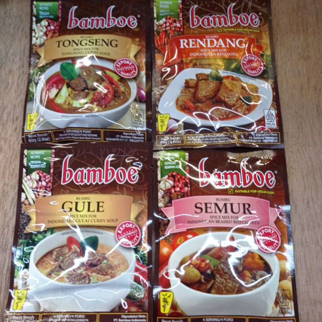 

BAMBOE BUMBU MASAKAN NUSANTARA 35-90GR