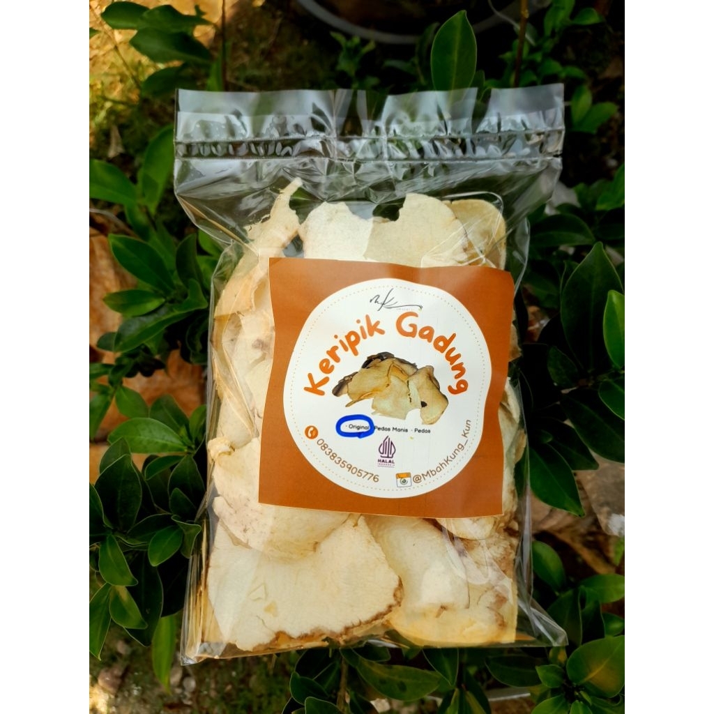 

Keripik Gadung Renyah 100gr – Snack Tradisional Tersertifikat Halal, Viral, Gurih, Tanpa Pengawet