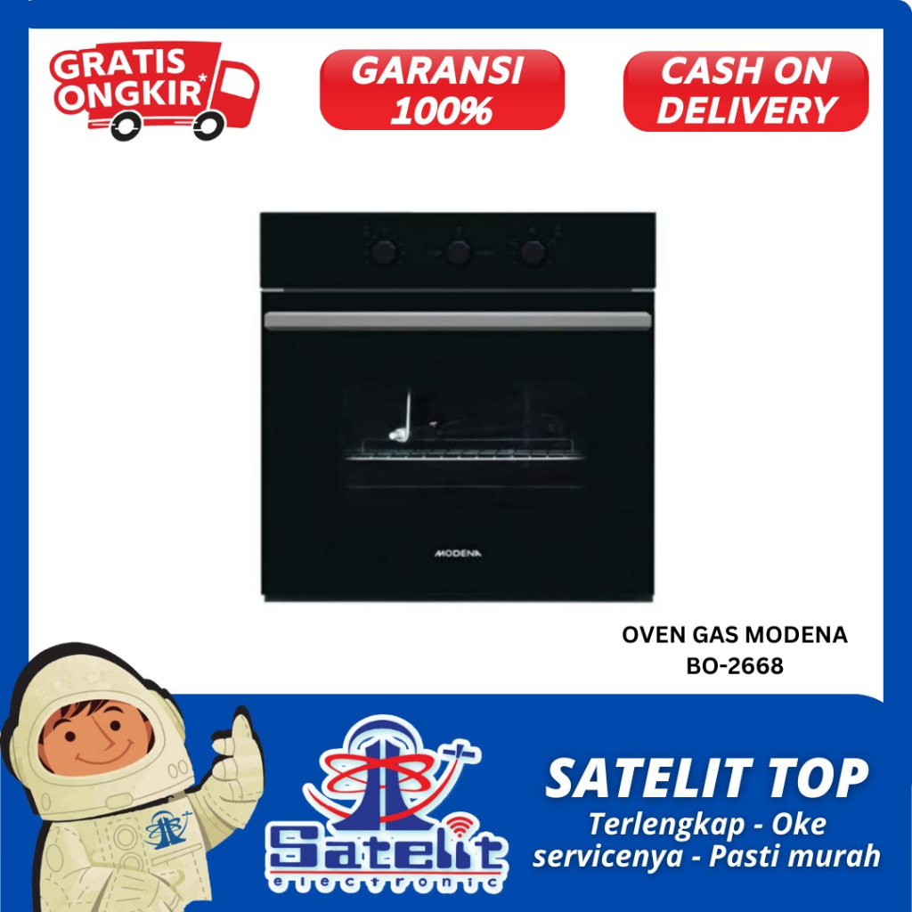 OVEN GAS MODENA BO-2668