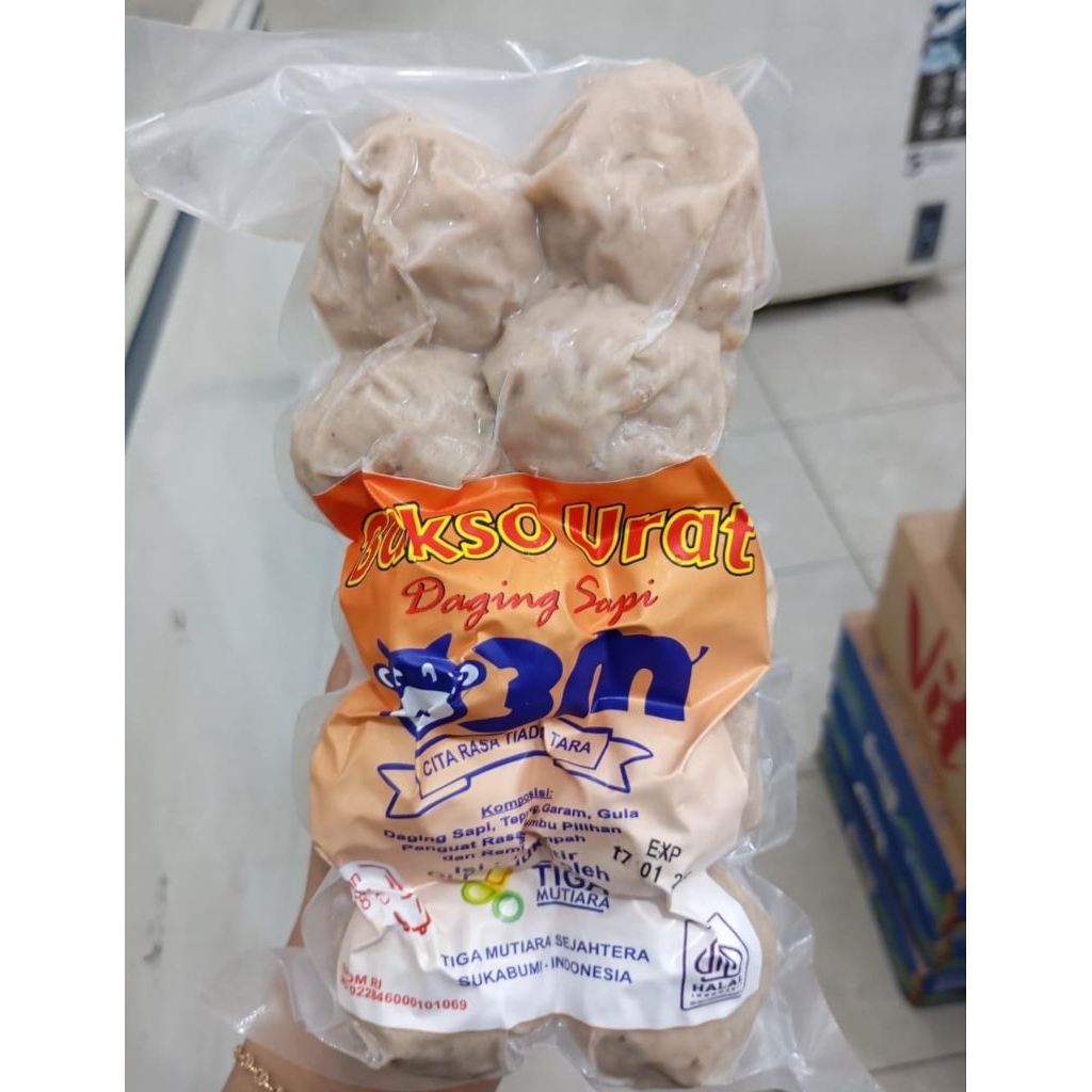 

BAKSO URAT DAGING SAPI 3 MUTIARA ISI 10 BUTIR
