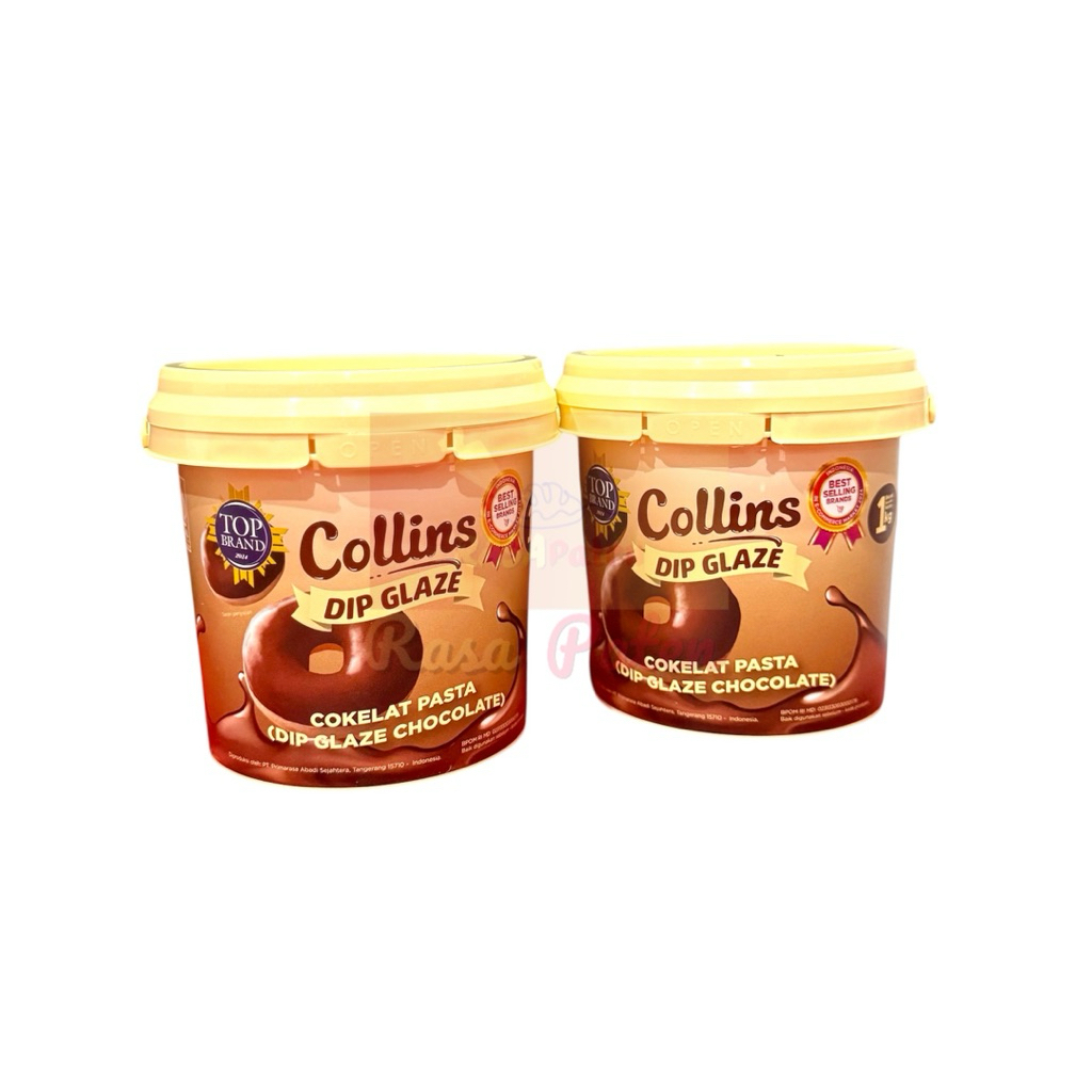 

COLLINS COKLAT 1 kg Halal BPOM RI COD Pail Ember Satuan