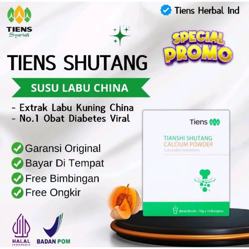 

[ PROMO ] SUSU LABU CHINA | SHUTANG CALCIUM | SUSU DIABETES