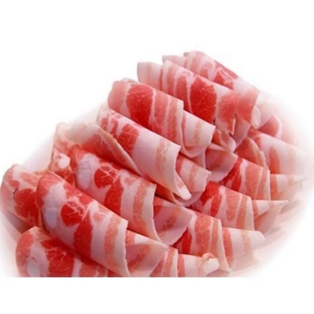 

pork belly slice samcan iris samgyopsal