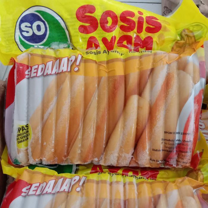

So Nice Sosis Ayam 1kg 40s